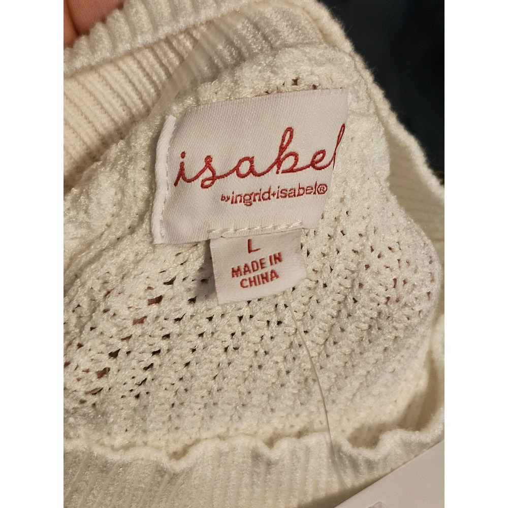 Isabel brand white maternity sweater - Picture 6 of 6